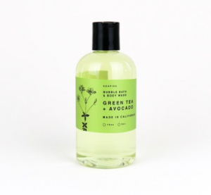 Green Tea + Avocado Bubble Bath & Body Wash