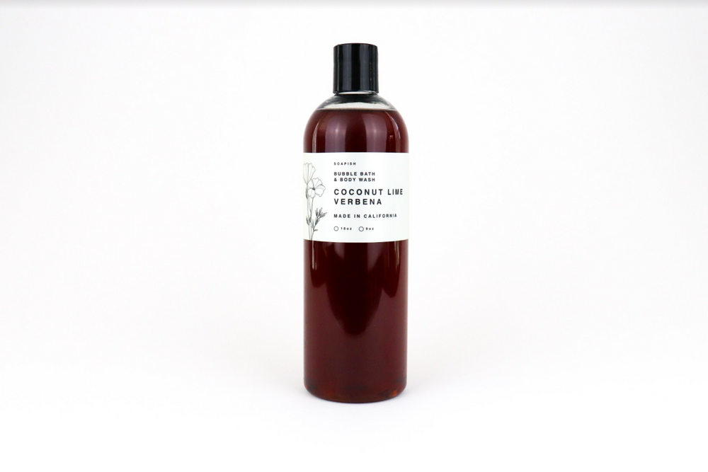 Coconut Lime Verbena Bubble Bath & Body Wash