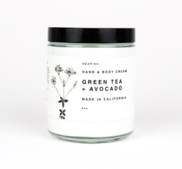 Green Tea + Avocado Hand & Body Cream